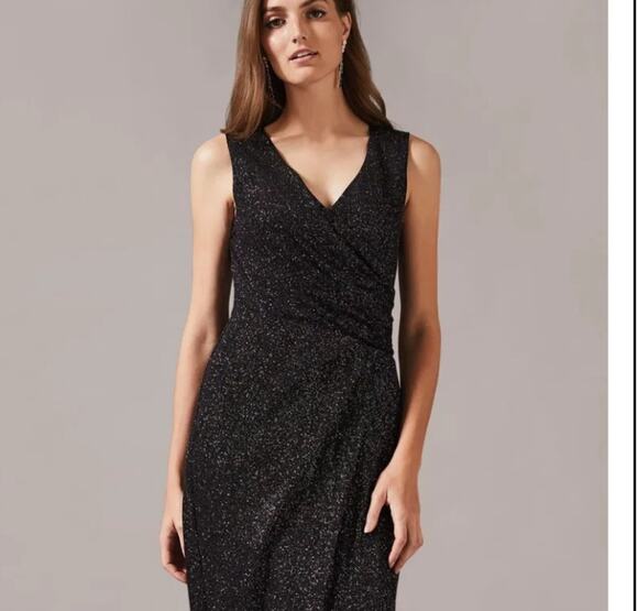 Social Occasions by Mon Cheri Dresses & Skirts - Social Occasions by Mon Cheri Sparkle Black Sleeveless Dress 12 Formal